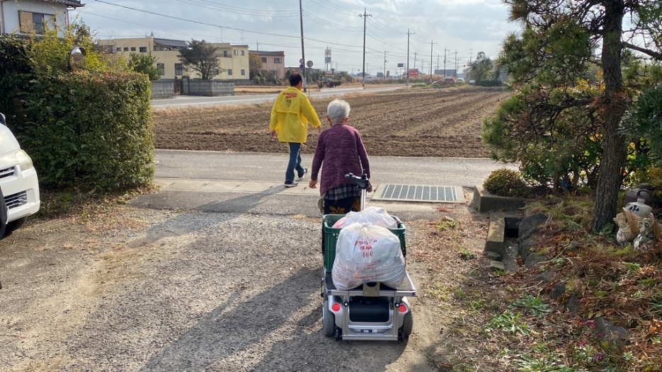 ゴミ出しロボットとおばあちゃん